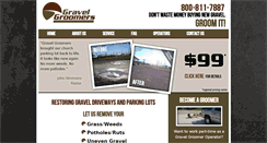 Desktop Screenshot of gravelgroomers.com